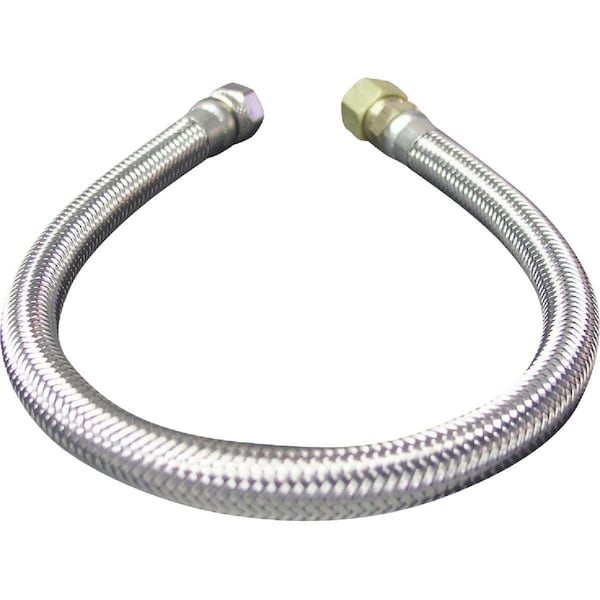 B & K 3/8 In. F X 3/8 In. OD X 20 In. L Stainless Steel Faucet Connector 496-073 - main